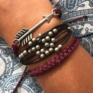 Set of 3 Puravida bracelets